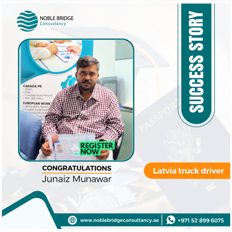 Junaiz Munawar lativa truck Driver